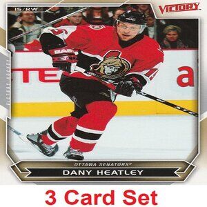 Dany Heatley NHL Hockey Card Collection